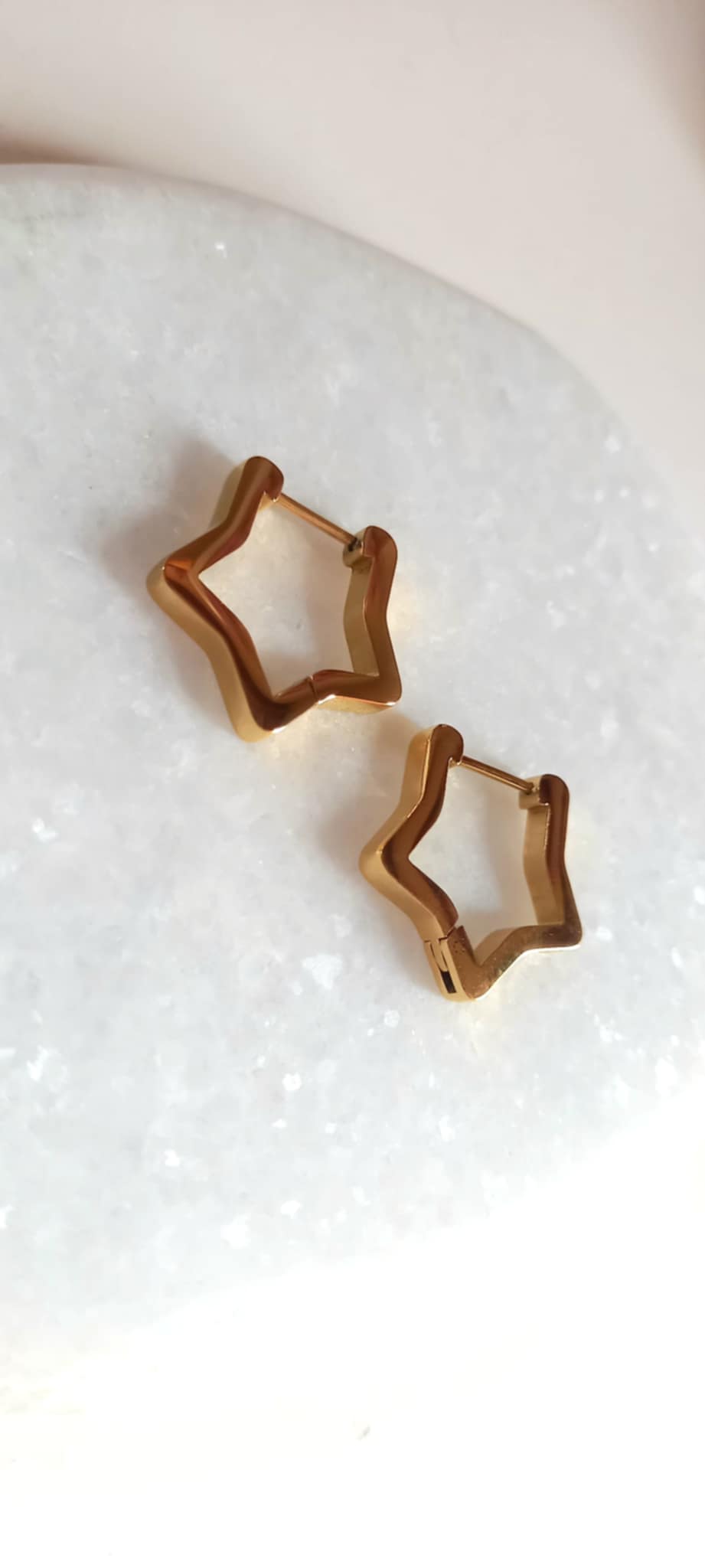 Σκουλαρίκια σε σχήμα αστέρι