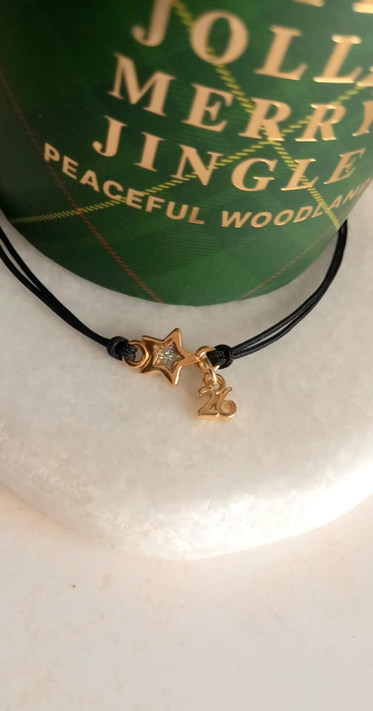 Βραχιόλι - γούρι 2026 με αστέρι