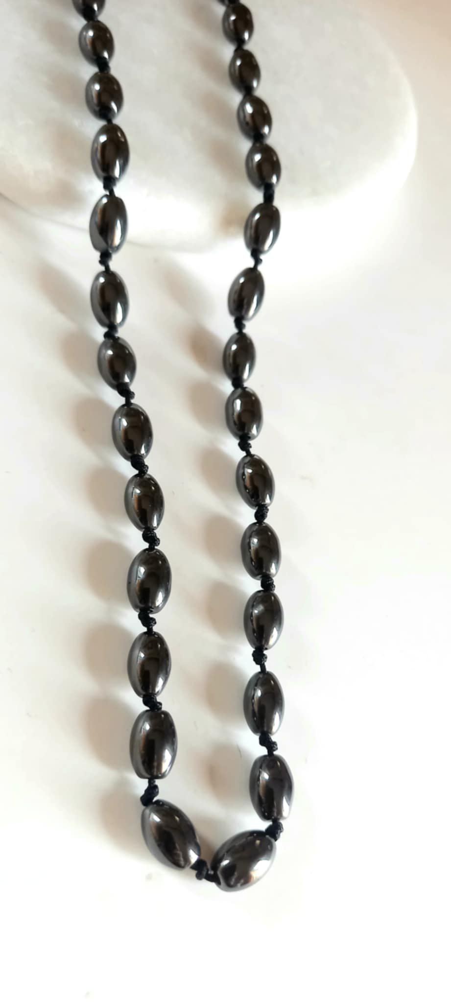 Κολιέ-ροζάριο με αιματίτες