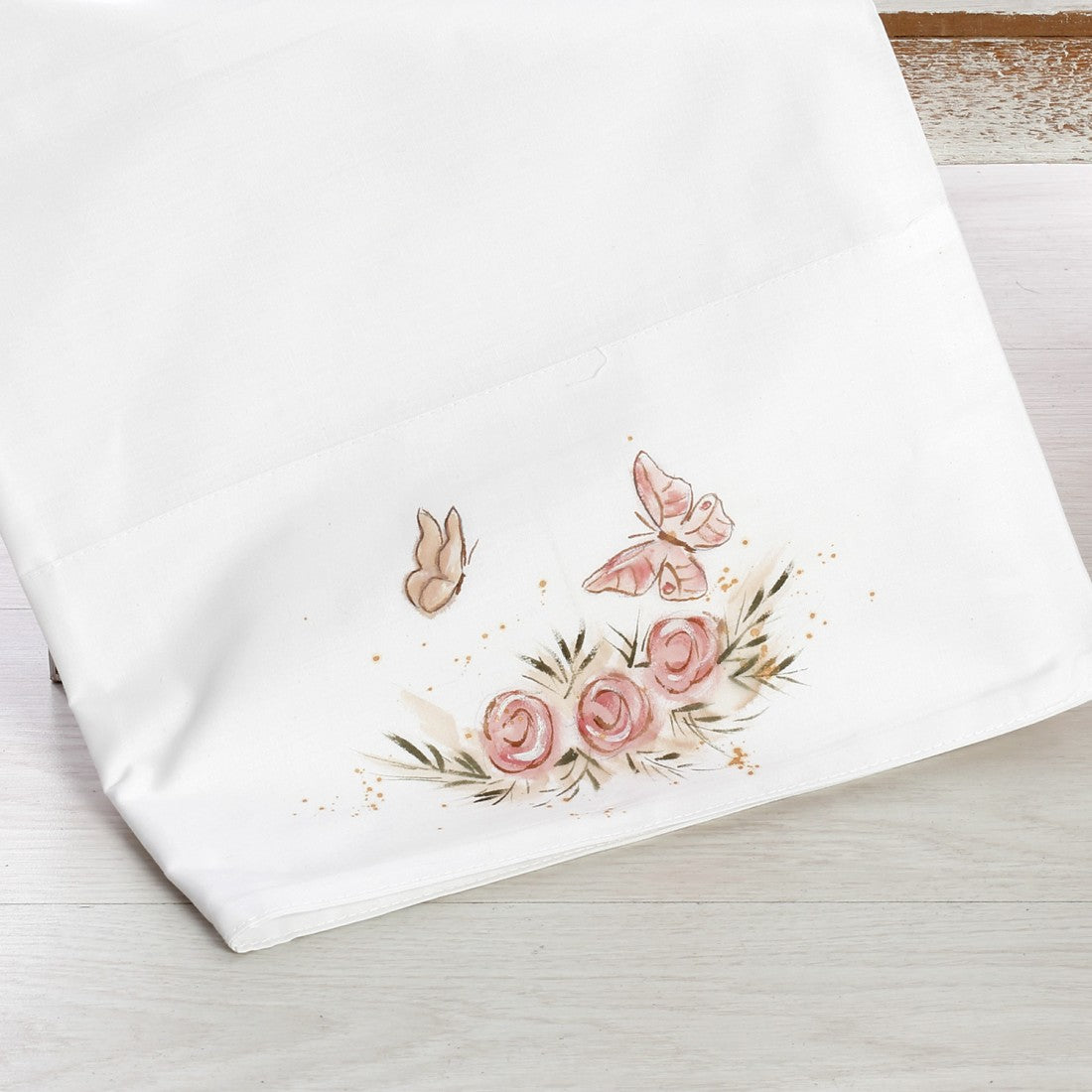 Σετ βάπτισης ουράνιο τόξο ζωγραφισμένο στο χέρι