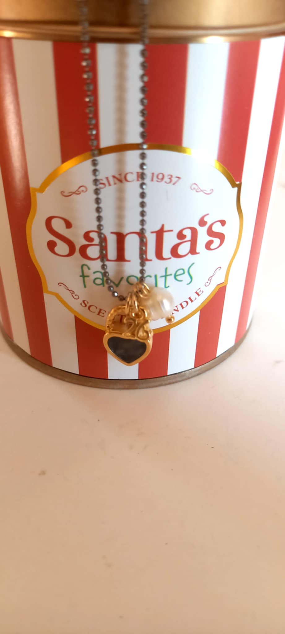 Κολιέ - γούρι με καρδιά και μοτίφ "26"