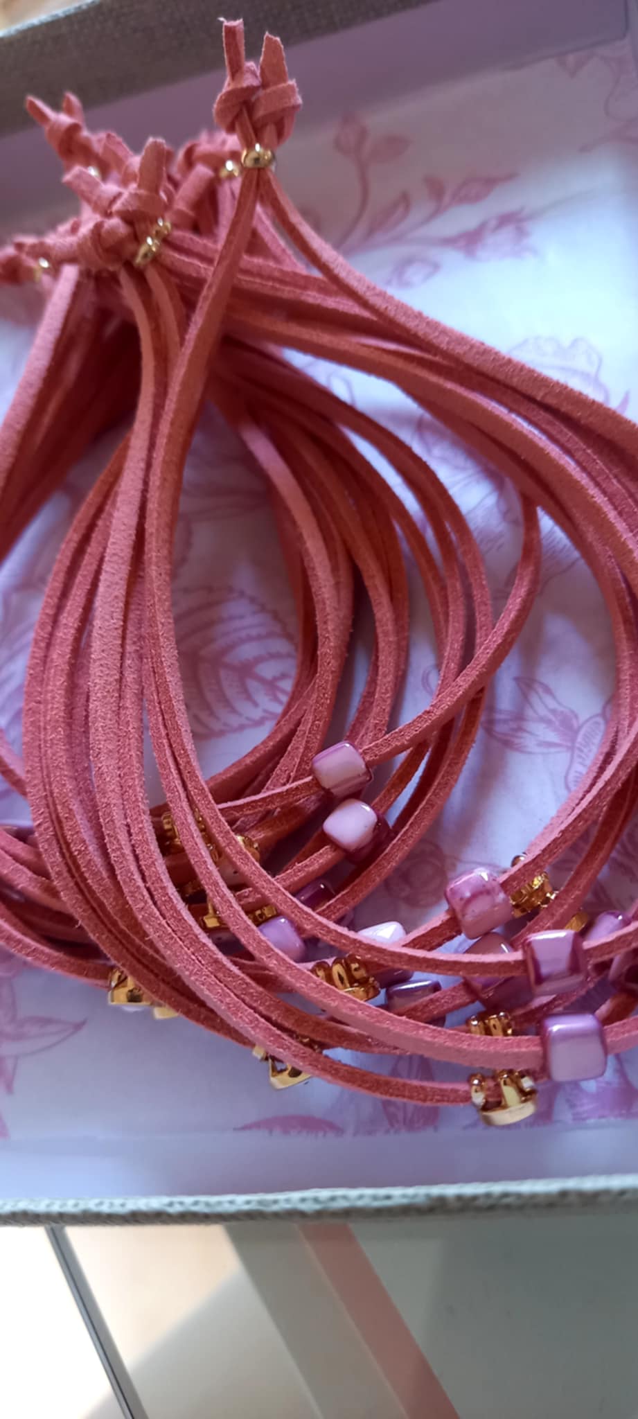 Μαρτυρικό βάπτισης βραχιόλι με κεραμικό κύβο και μάτι