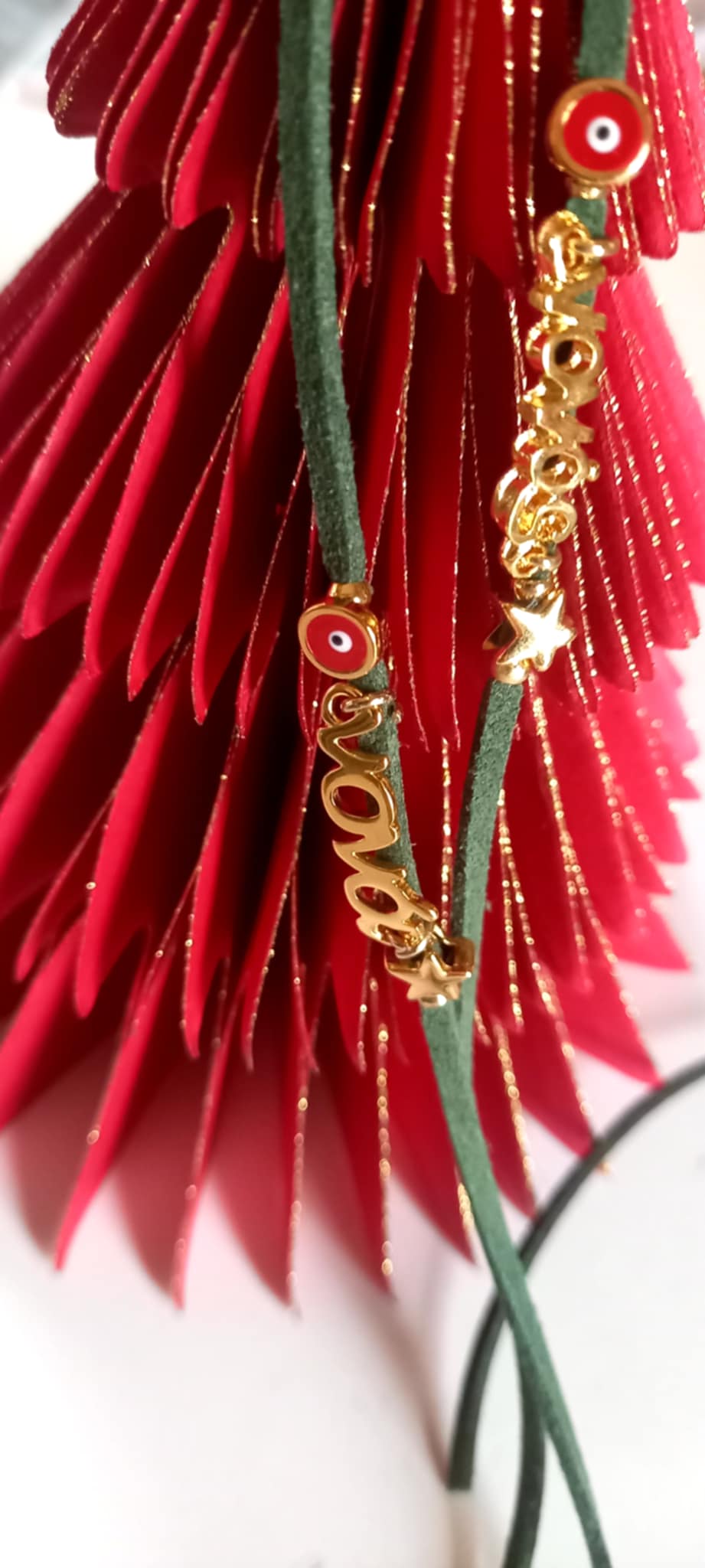 Μαρτυρικό βραχιόλι βάπτισης - γούρι