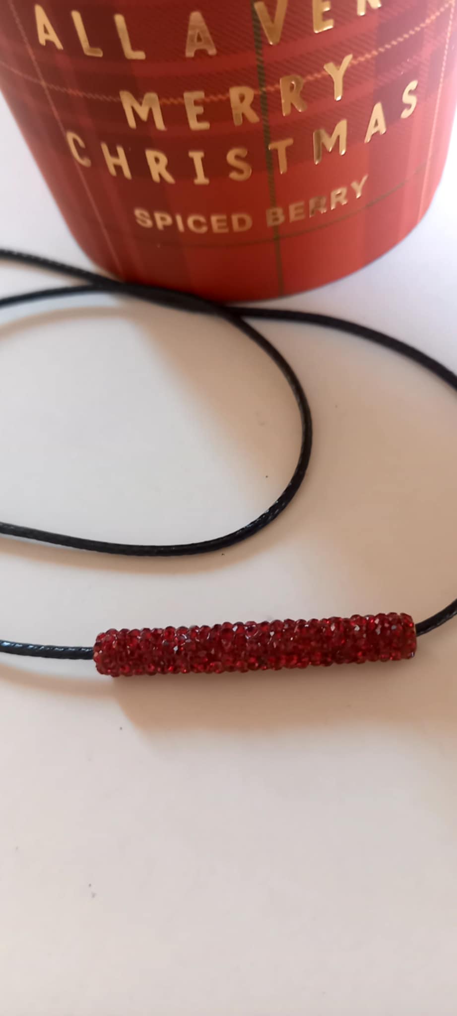 Κολιέ με μπάρα με ζιργκόν