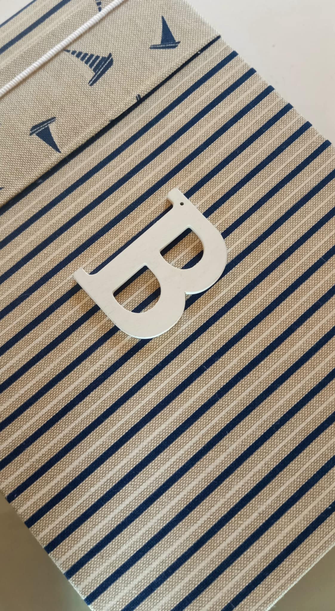 Βιβλίο ευχών με καραβάκια