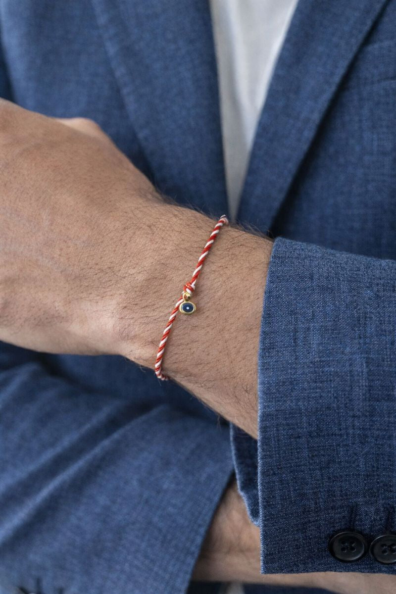 Βραχιόλι μαρτάκι με μίνι ματάκι