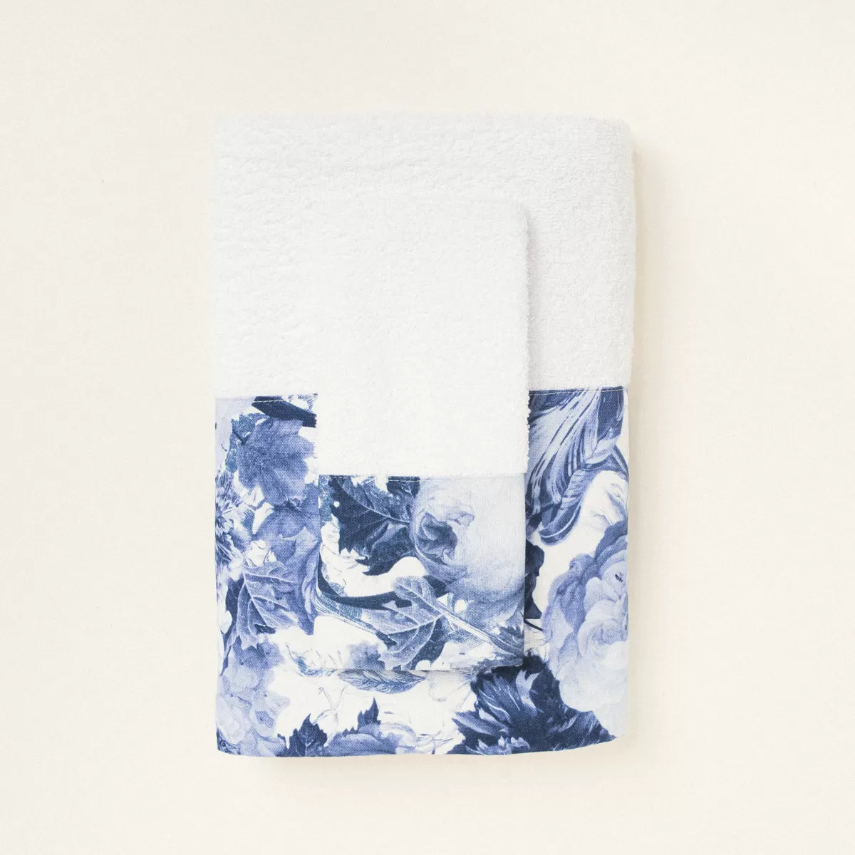 Σετ βάπτισης μπλε φλοράλ