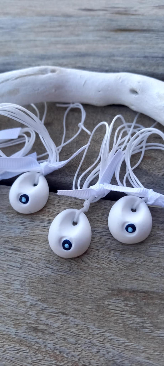 Μαρτυρικό βάπτισης για το λαιμό με υφή πορσελάνης