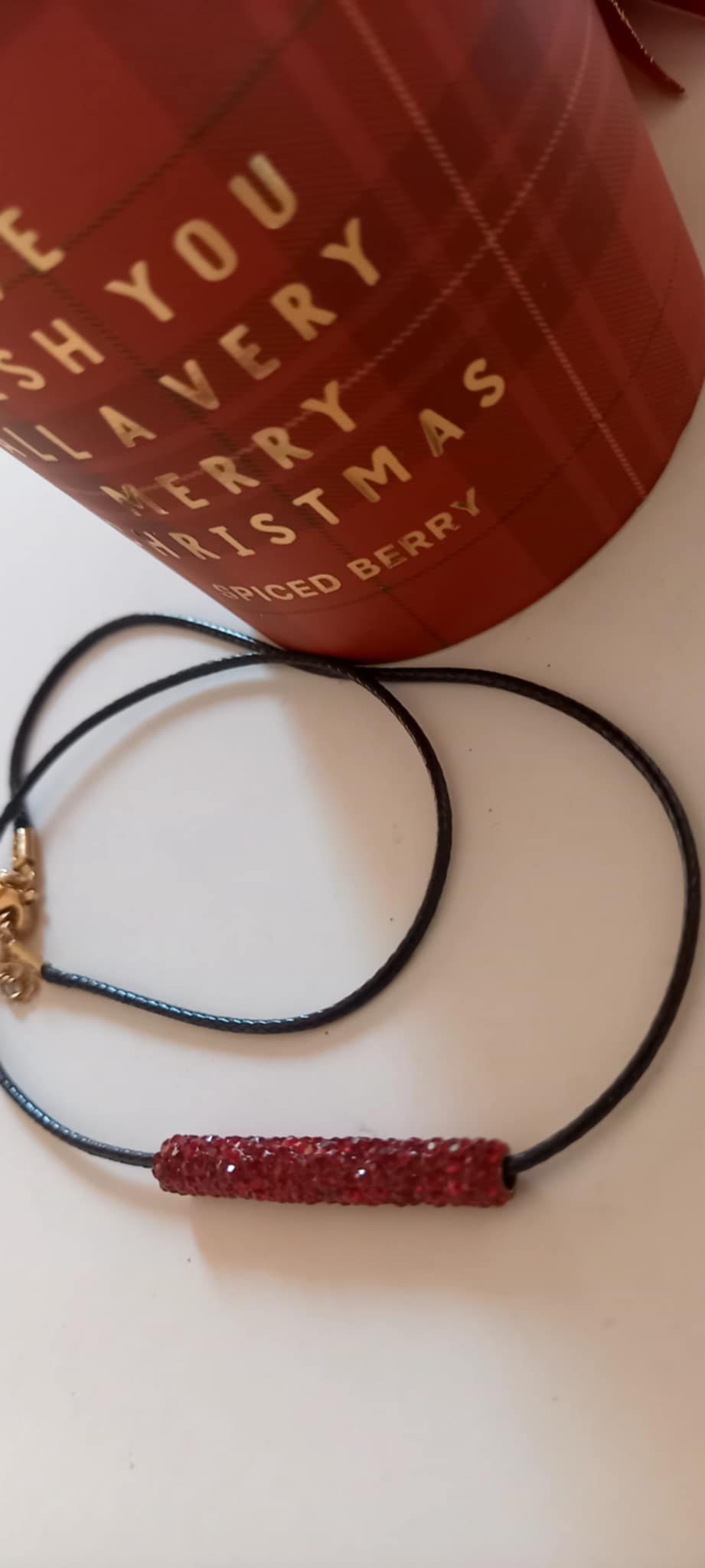 Κολιέ με μπάρα με ζιργκόν