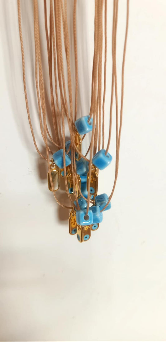 Μαρτυρικό βάπτισης με κεραμικό κύβο και σταυρό