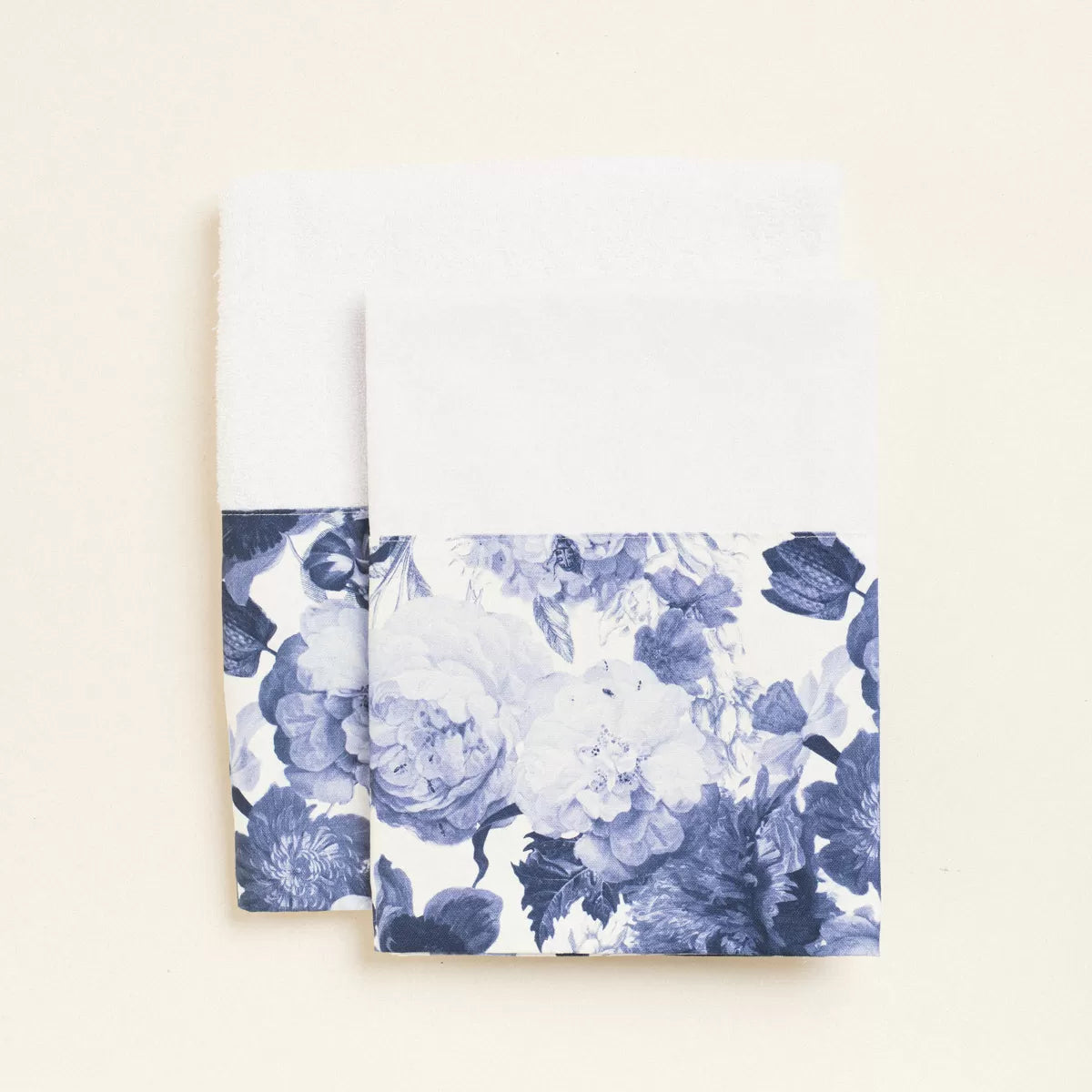 Σετ βάπτισης μπλε φλοράλ