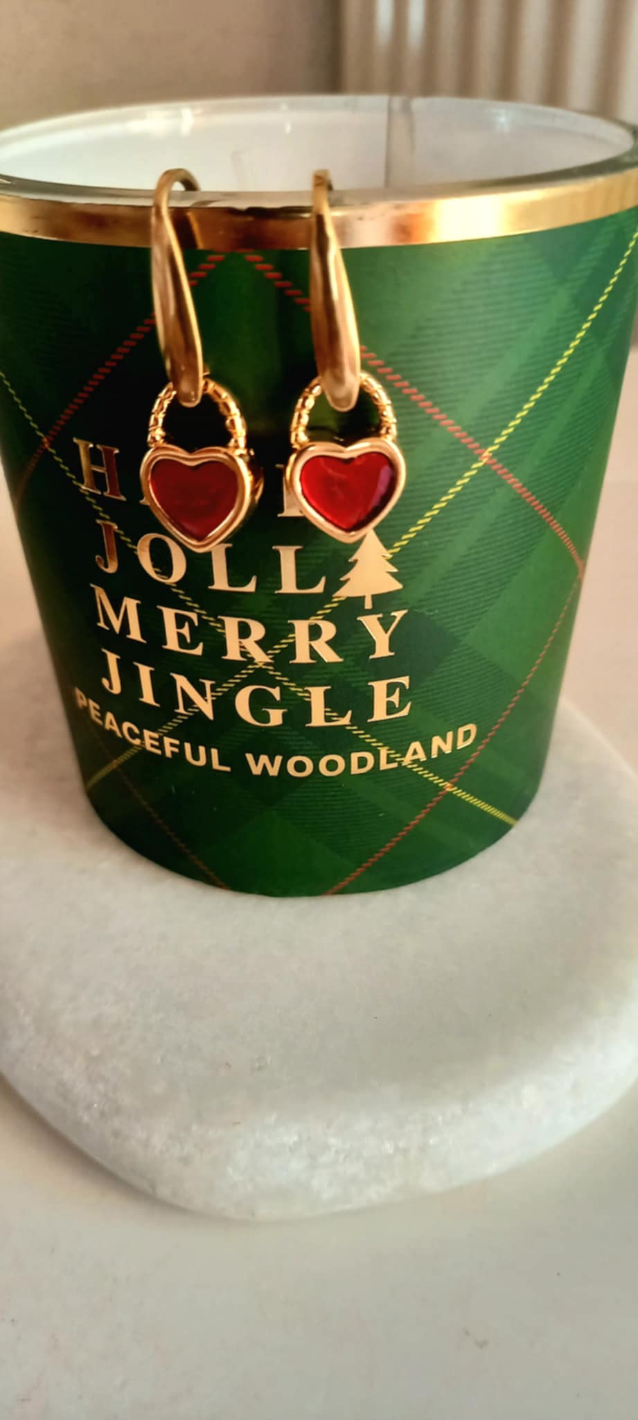 Κολιέ - γούρι 2026 με μοτίφ καρδιά