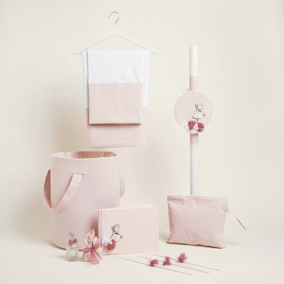 Σετ βάπτισης μπαλαρίνα