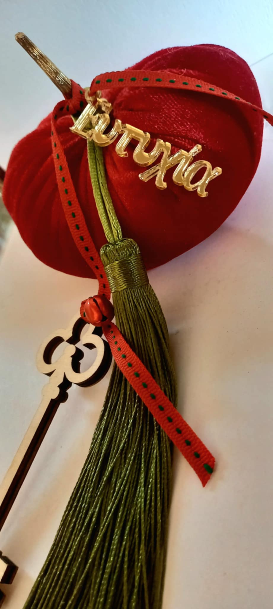 Γούρι 2026 - βελούδινη κολοκύθα