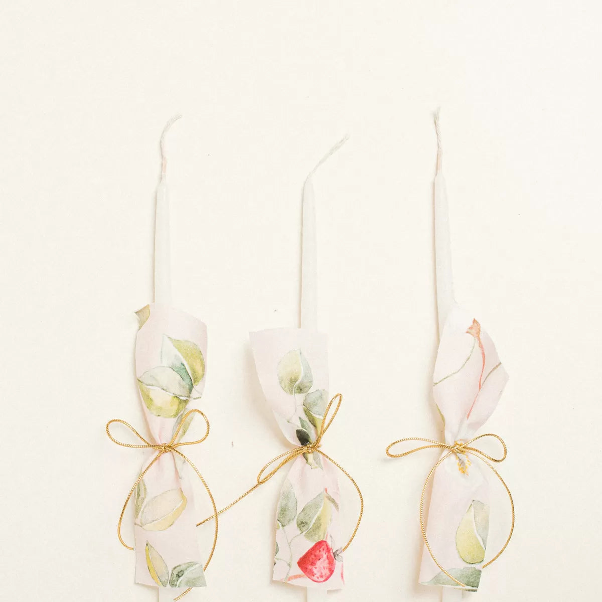 Σετ βάπτισης φράουλες και λουλούδια