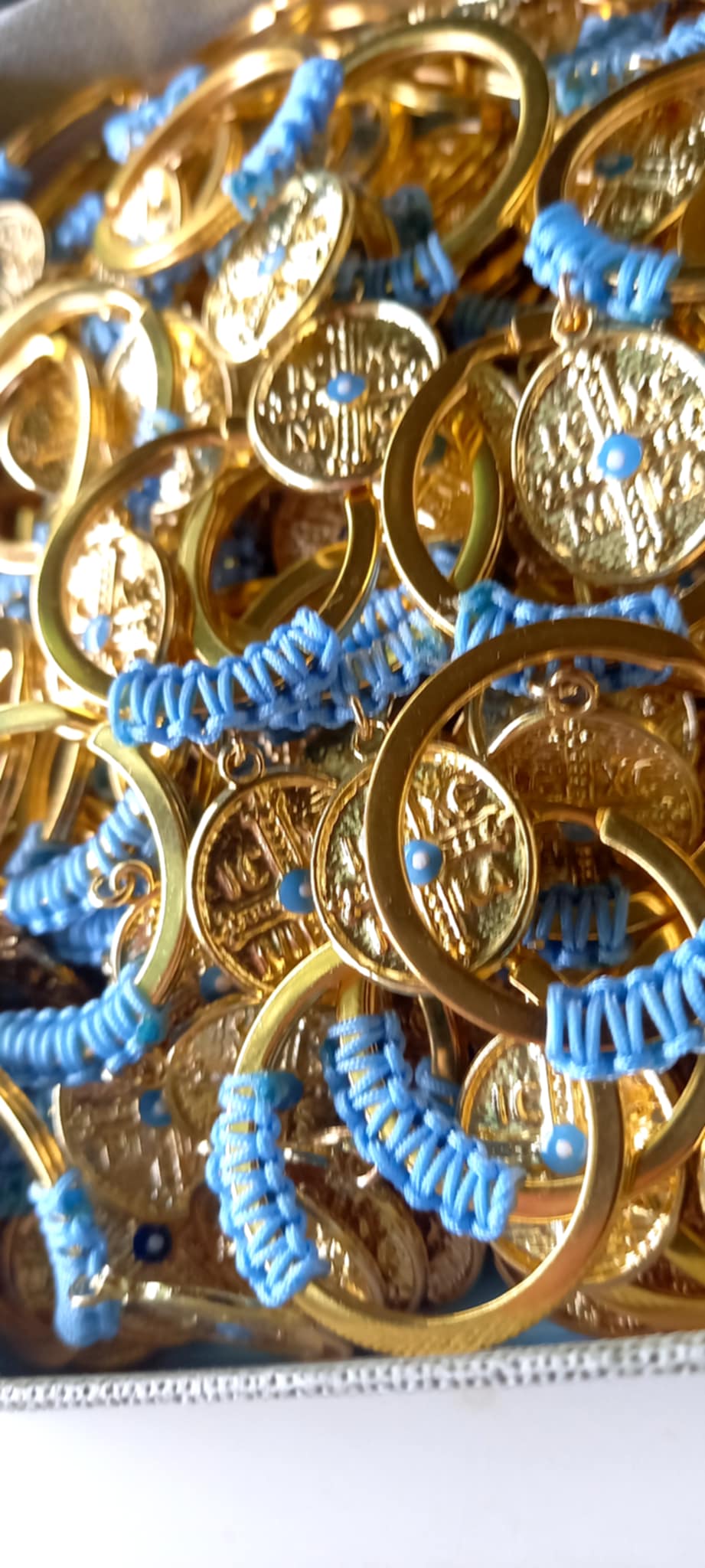 Μαρτυρικό βάπτισης μπρελόκ με κωνσταντινάτο