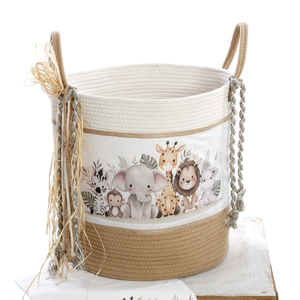 Σετ βάπτισης με θέμα ζωάκια ζούγκλας