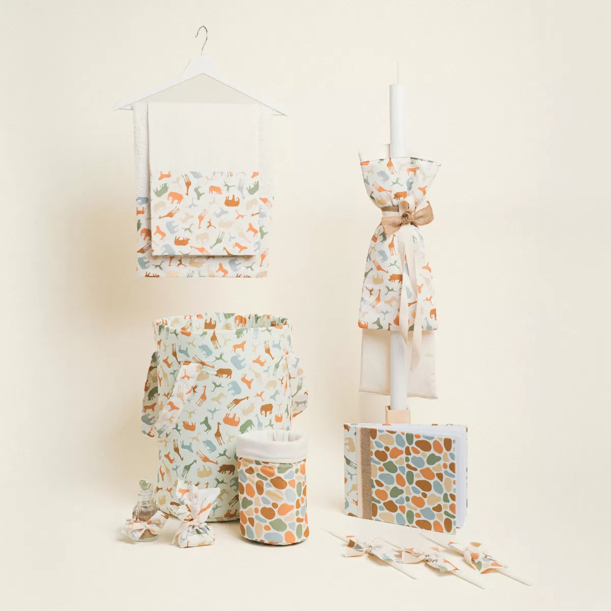 Σετ βάπτισης ζώα ζούγκλας