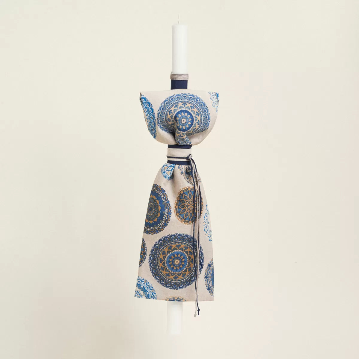 Σετ βάπτισης boho με μπλε madala