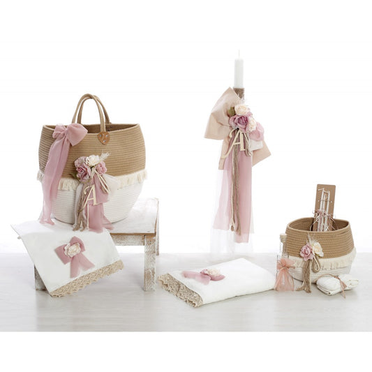 Σετ βάπτισης με μονόγραμμα