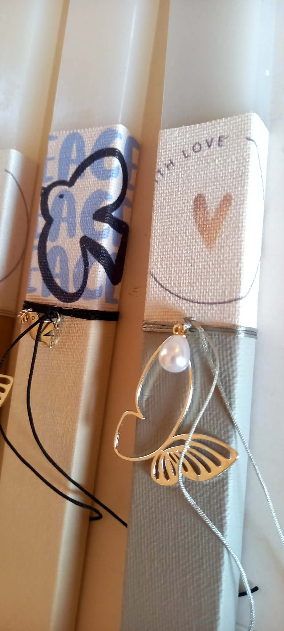 Αρωματική λαμπάδα με μεταλλικό στοιχείο