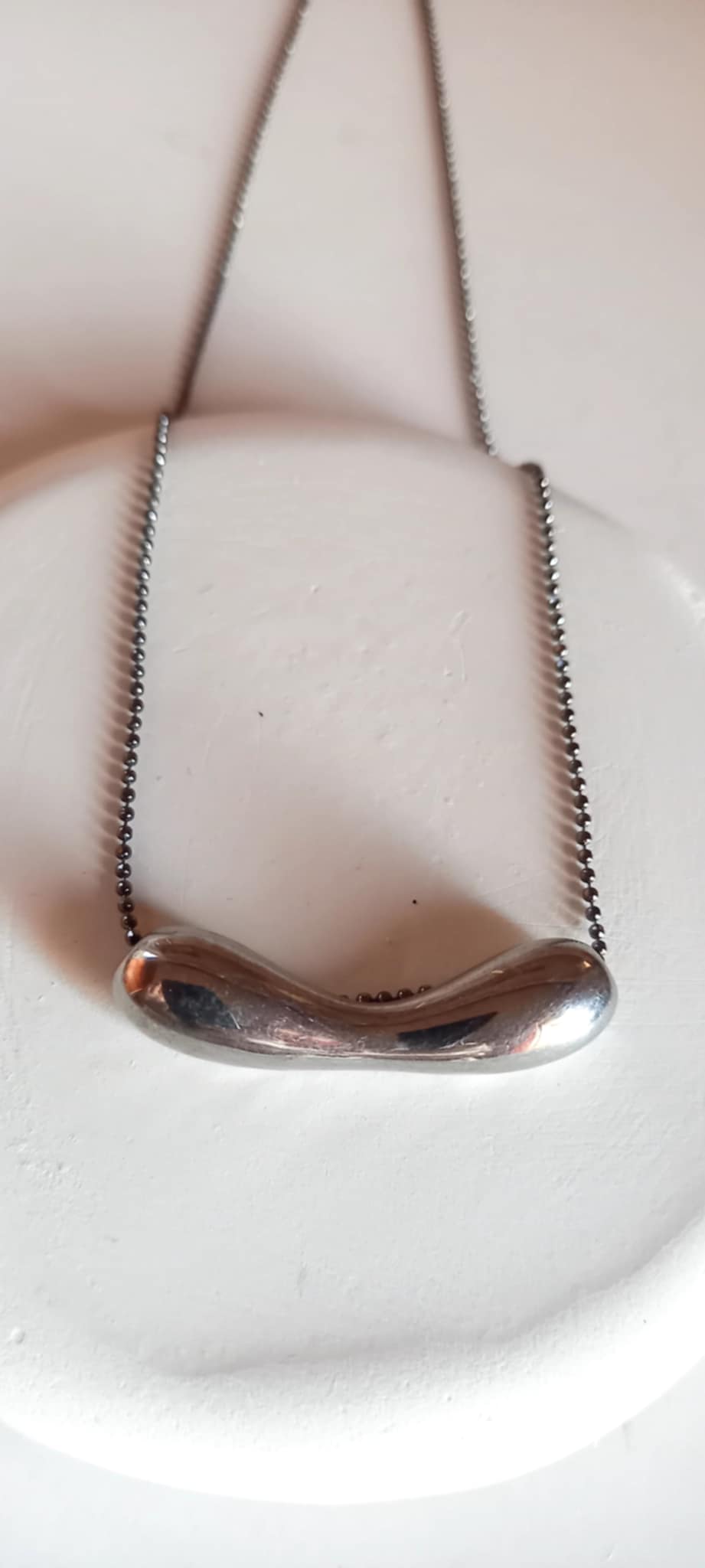 Κολιέ με ατσάλινο στοιχείο