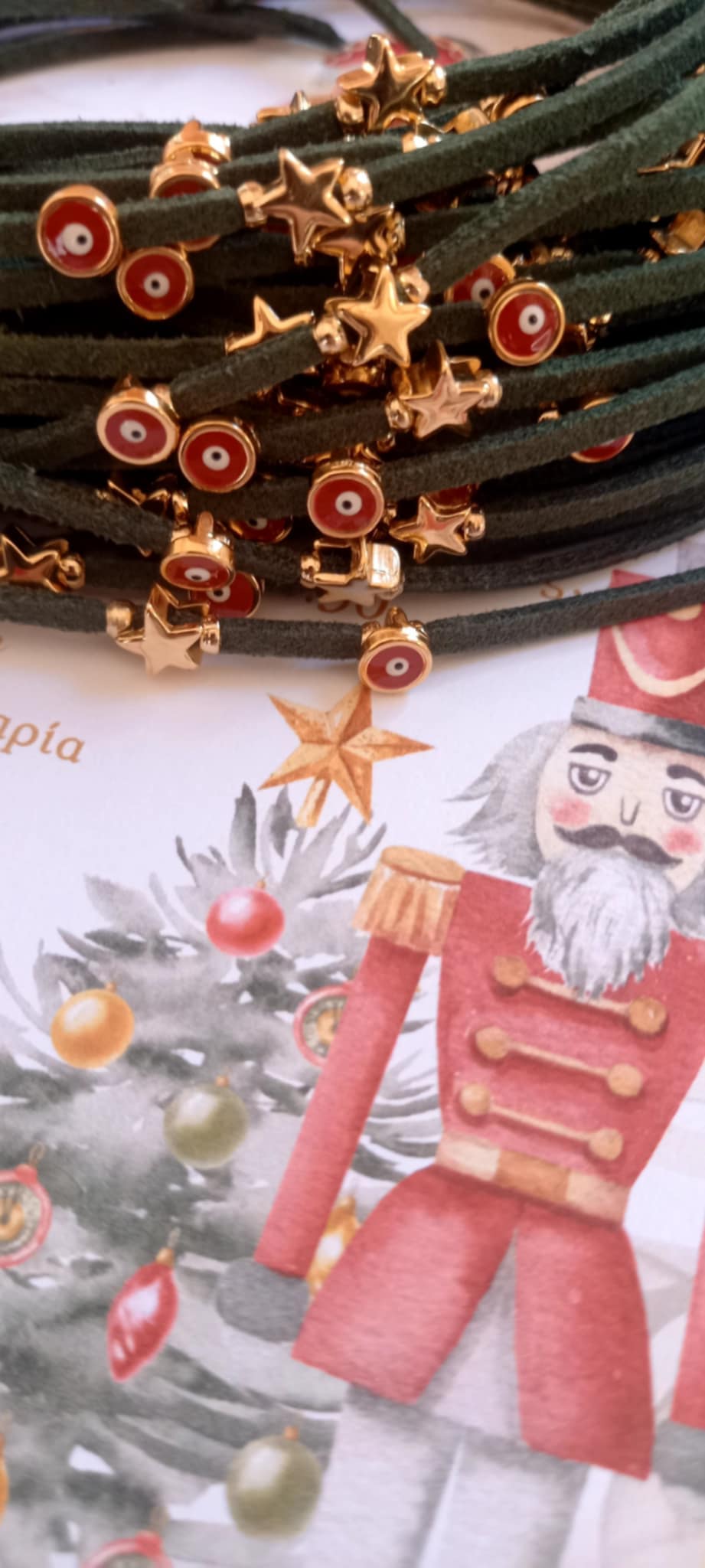 Μαρτυρικό βραχιόλι βάπτισης - γούρι