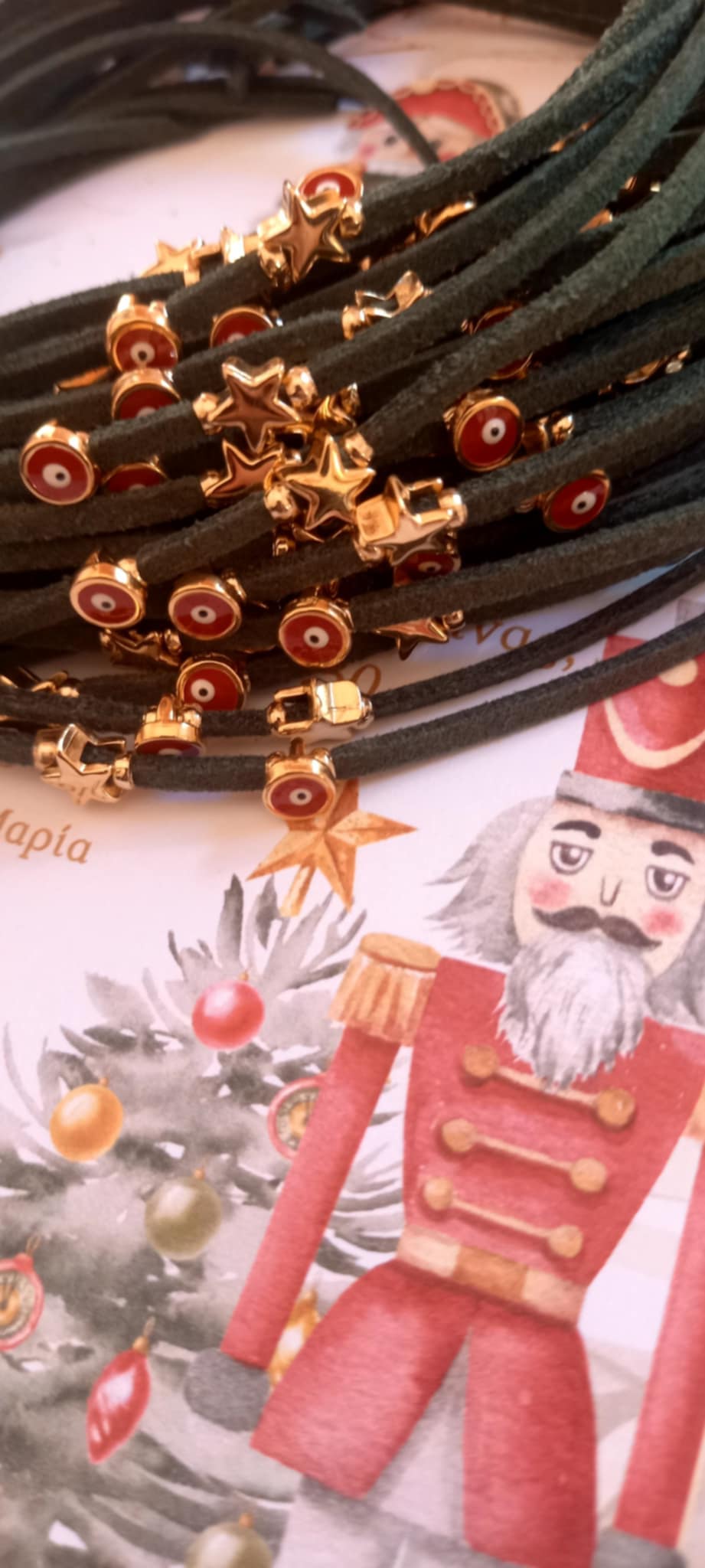 Μαρτυρικό βραχιόλι βάπτισης - γούρι