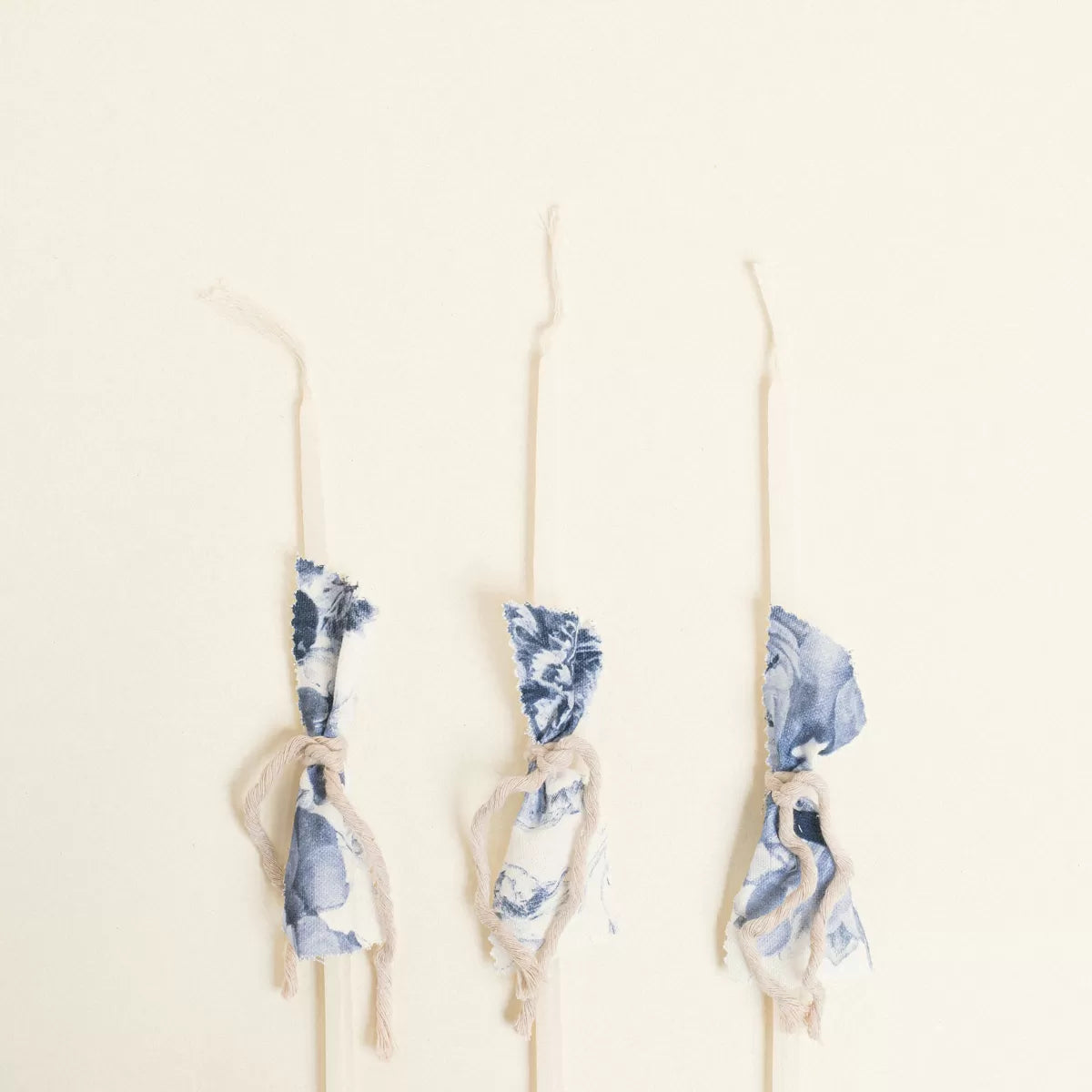 Σετ βάπτισης μπλε φλοράλ