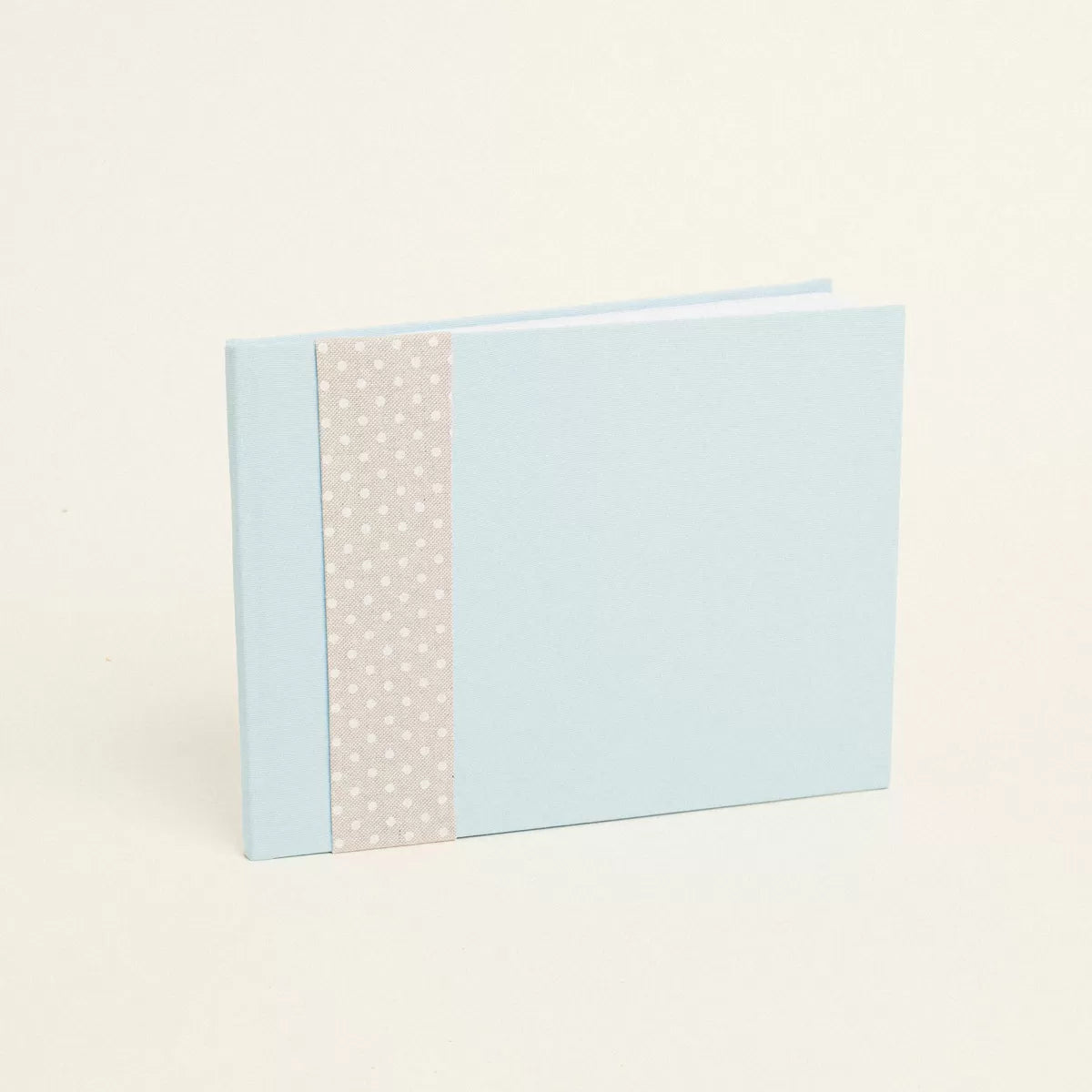 Σετ βάπτισης με μπεζ πουά