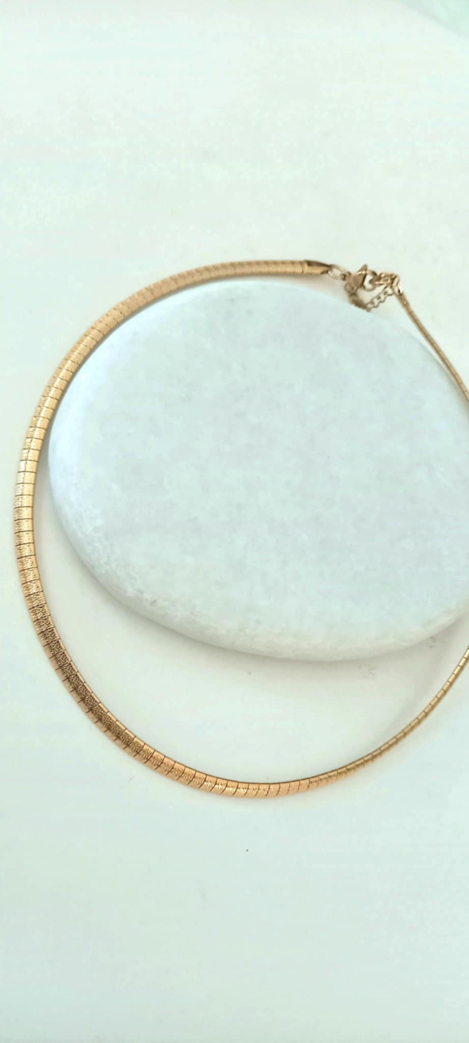 Κολιέ - λαιμαριά από ατσάλι