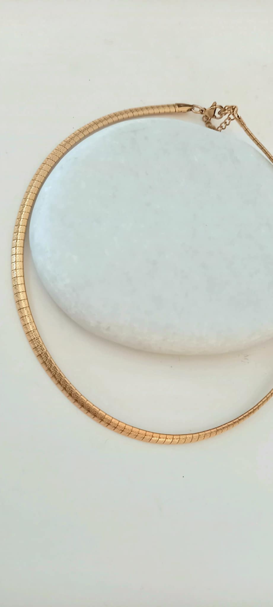 Κολιέ - λαιμαριά από ατσάλι