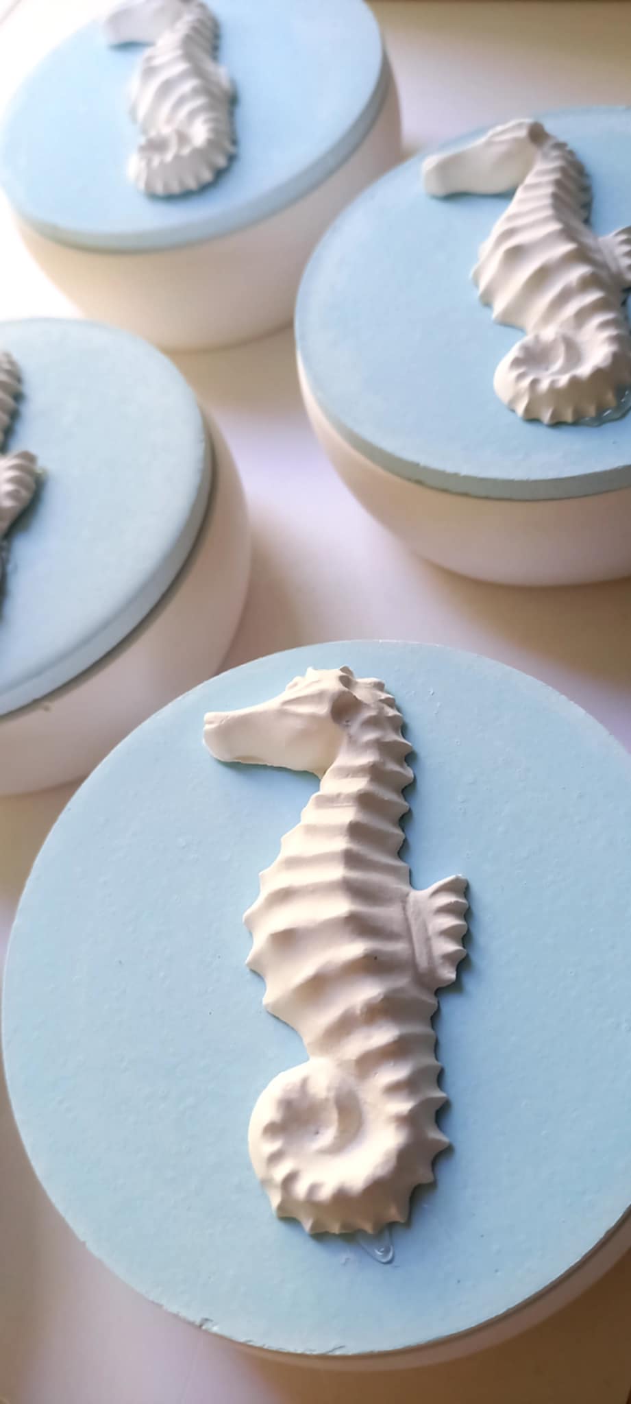 Μπομπονιέρα βάπτισης κεραμική μπιζουτιέρα