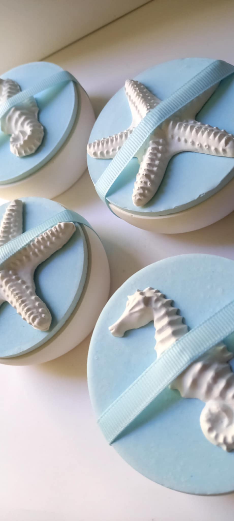 Μπομπονιέρα βάπτισης κεραμική μπιζουτιέρα