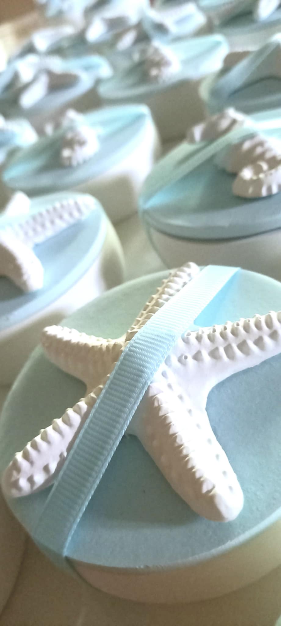 Μπομπονιέρα βάπτισης κεραμική μπιζουτιέρα