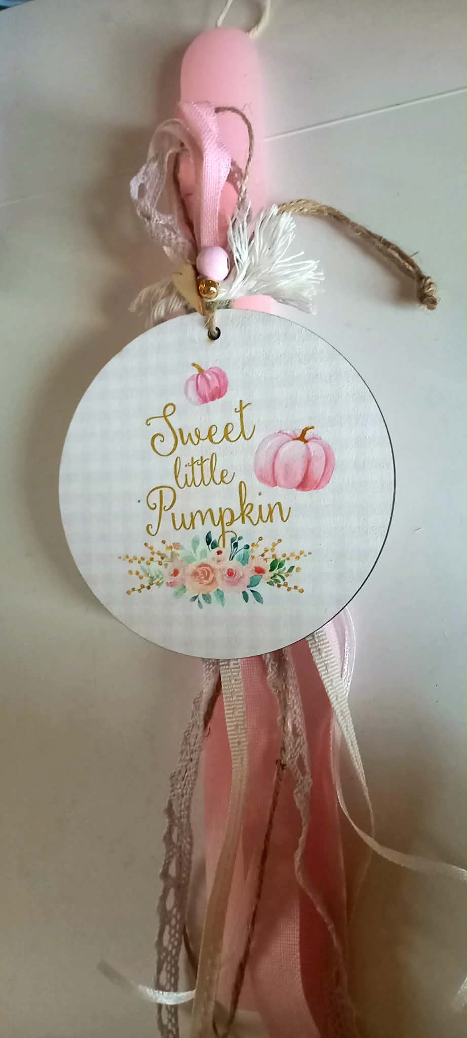 Αρωματική λαμπάδα sweet little pumpkin