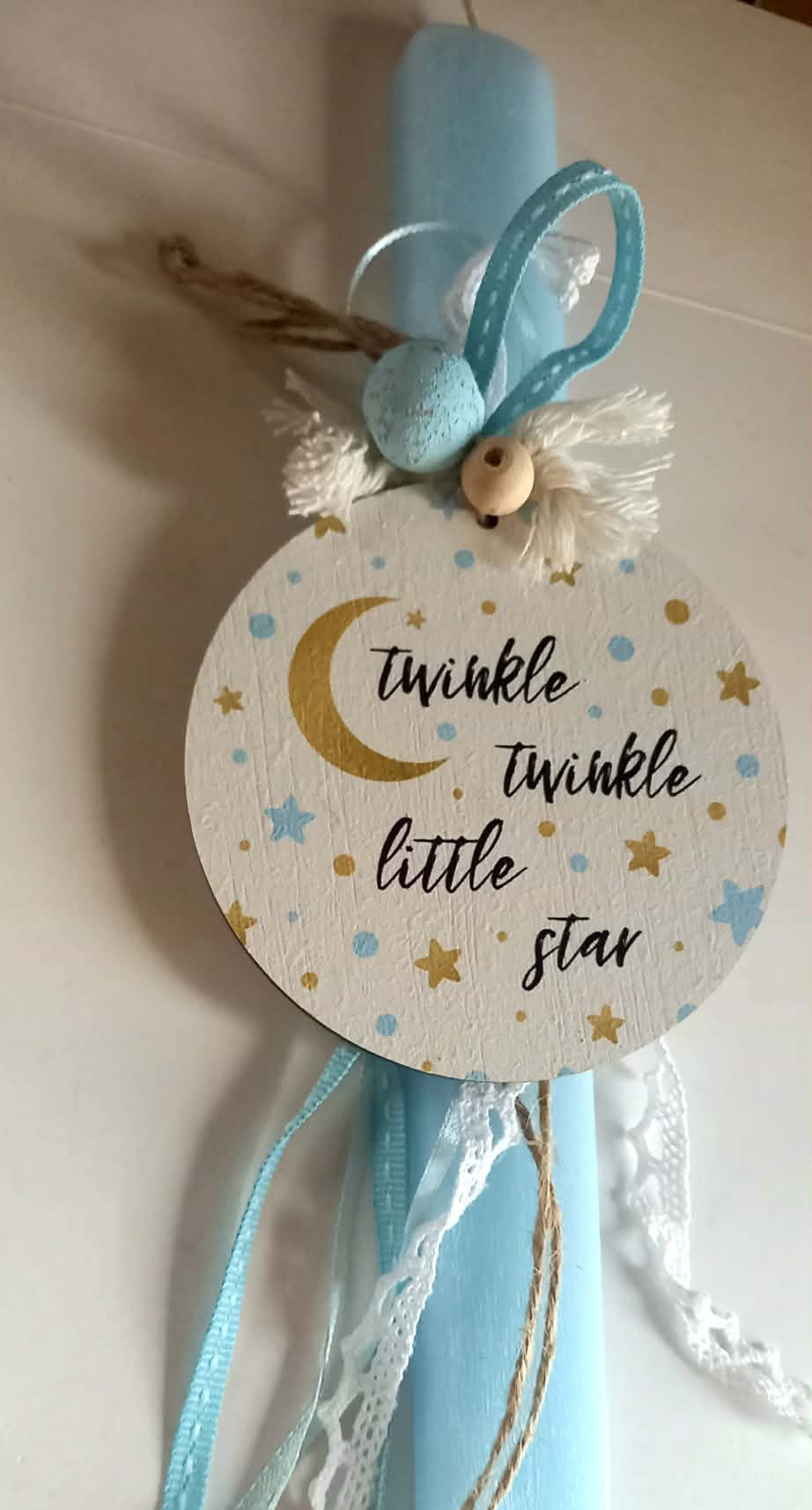 Αρωματική λαμπάδα twinkle twinkle little star