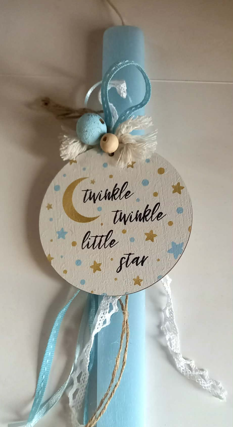Αρωματική λαμπάδα twinkle twinkle little star