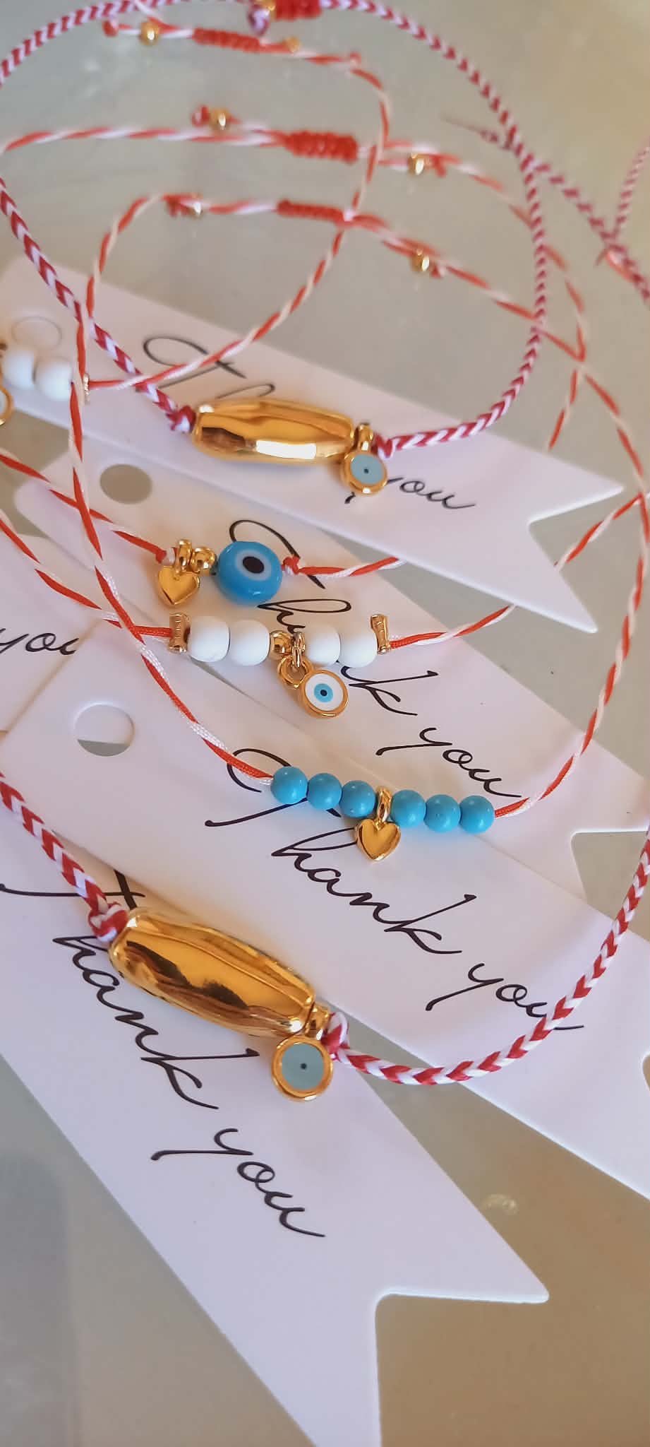 Βραχιόλι μαρτάκι με μπάρα και μάτι