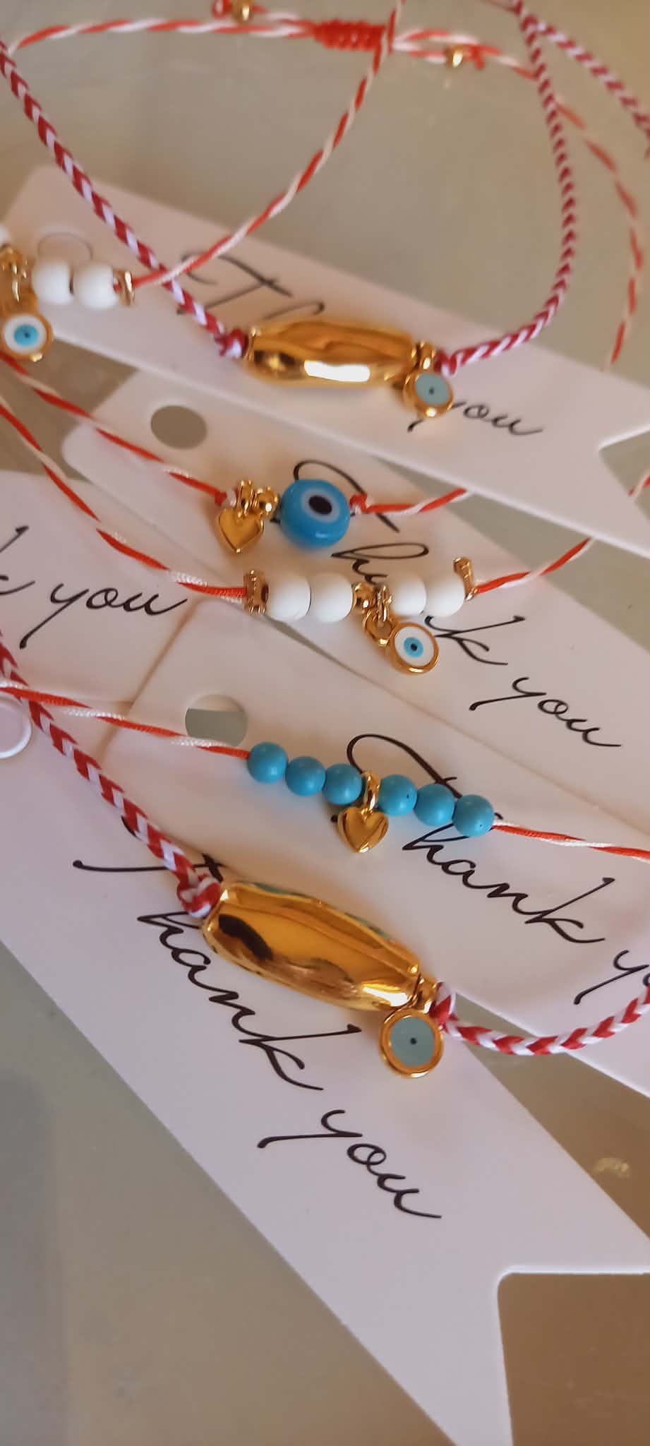 Βραχιόλι μαρτάκι με μπάρα και μάτι