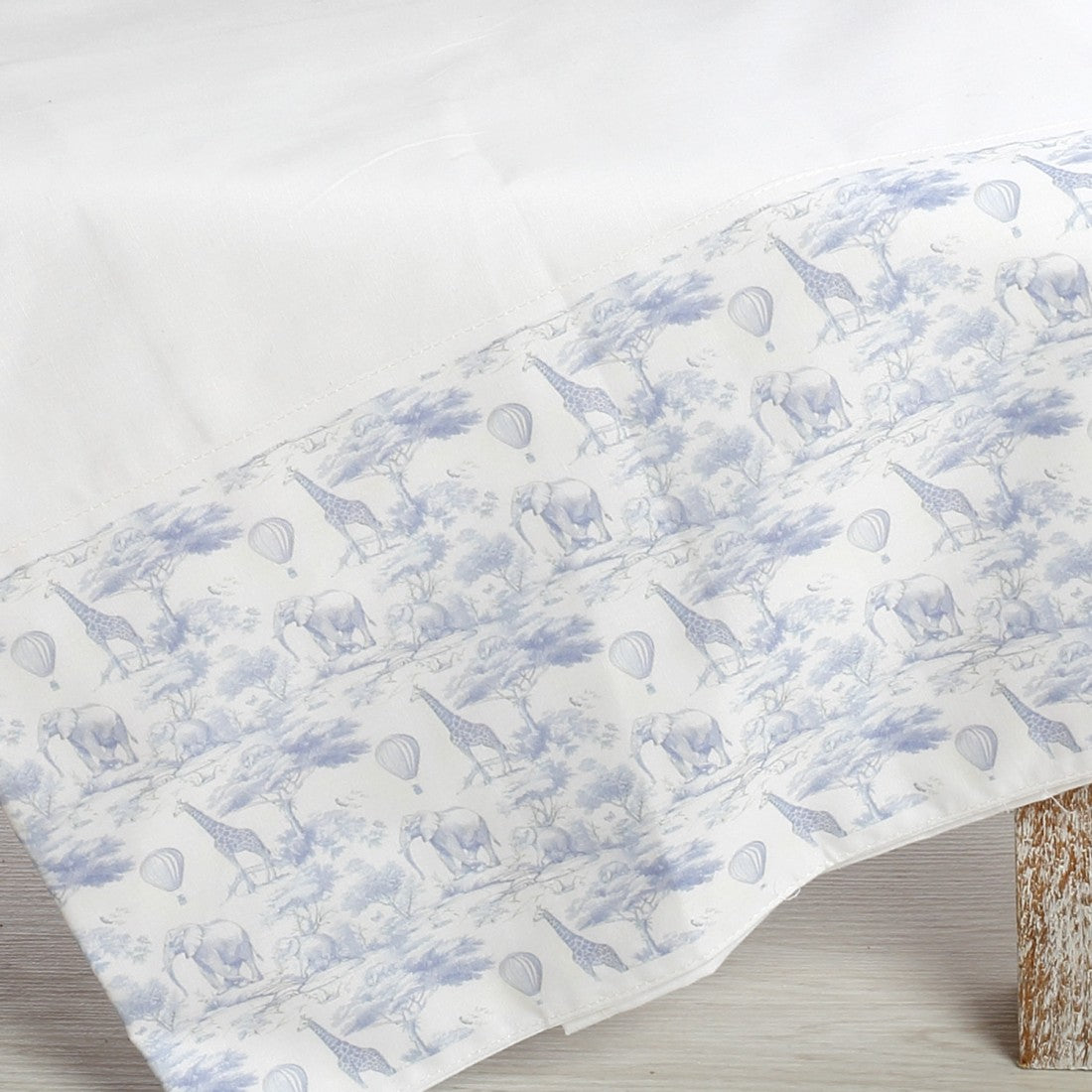 Σετ βάπτισης με μονόγραμμα toile de jouy