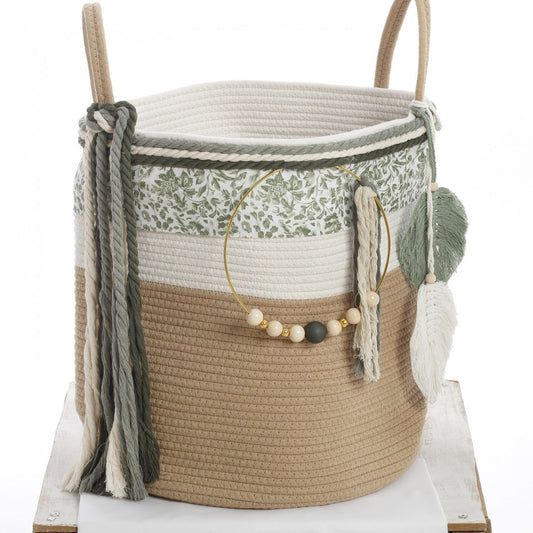 Σετ βάπτισης σε γήινους τόνους και boho στυλ