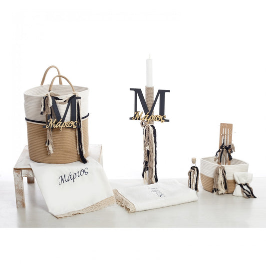 Σετ βάπτισης με όνομα σε ναυτικό στυλ