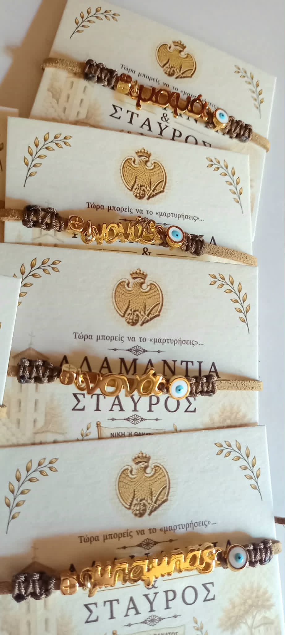 Μαρτυρικό βάπτισης για το νονό και τη νονά