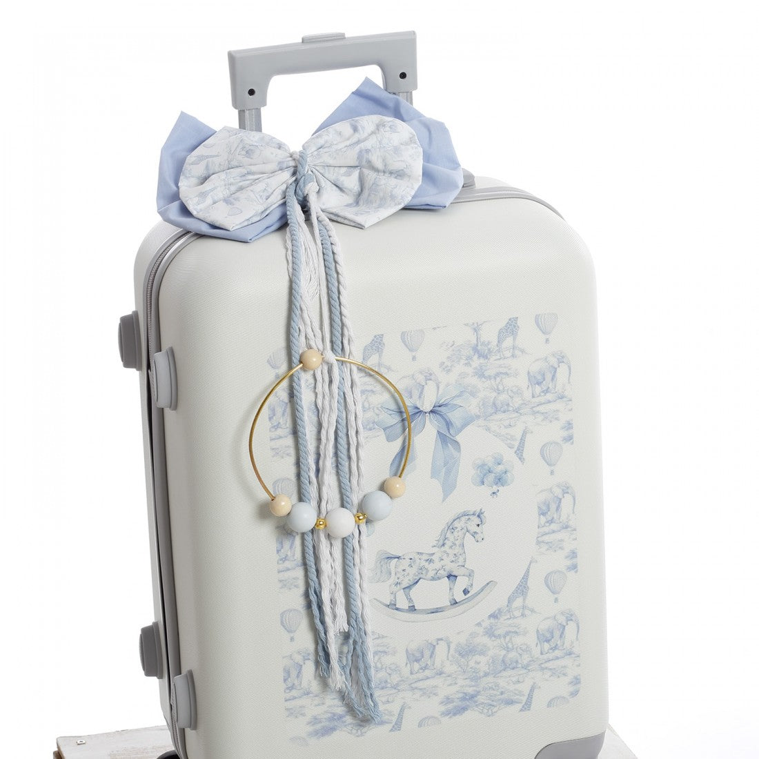 Σετ βάπτισης toile de jouy καρουσέλ